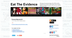 Desktop Screenshot of eat-the-evidence.com